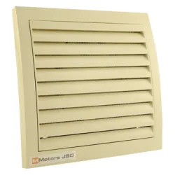 Вентилатор MMotors за стенен монтаж квадратен с клапа 17 W, 95 м3/ч, 150х149х78 мм, ф 100 мм, кремав, MM 100 Вентилатор MMotors за стенен монтаж квадратен с клапа 17 W, 95 м3/ч, 150х149х78 мм, ф 100 мм, кремав, MM 100