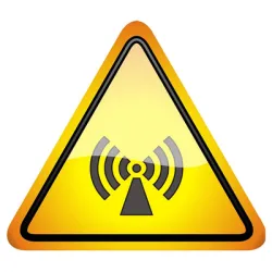 Знак Totem лепенка предупредителен Внимание! Нейонизиращо лъчение 145х145 мм Знак Totem лепенка предупредителен Внимание! Нейонизиращо лъчение 145х145 мм