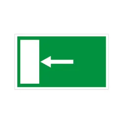 Знак Totem лепенка указателен Посока на движение 250х147 мм Знак Totem лепенка указателен Посока на движение 250х147 мм