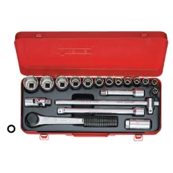 Гедоре комплект Heynen  вложки с тресчотка 19 бр., 10-32 мм х 1/2