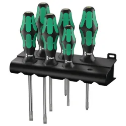 Отвертка Wera комплект SB/PH 6 бр., Kraftform Plus 334/6 Отвертка Wera комплект SB/PH 6 бр., Kraftform Plus 334/6