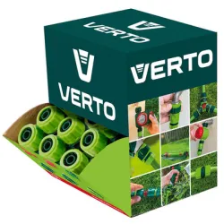 Муфа Verto за маркуч пластмасова 30 бр. 1/2 - 1/2, 15G742-30 Муфа Verto за маркуч пластмасова 30 бр. 1/2 - 1/2, 15G742-30