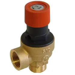 Вентил Unival предпазен за високо налягане 1/2, 1.5 bar