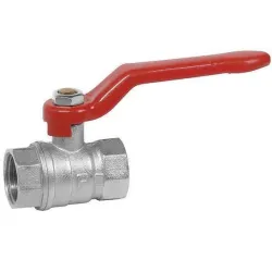 Кран Ferro сферичен метален 3/4, резба Ж <> резба Ж, KPS