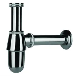 Сифон за мивка PlastBrno метален без витло ф 32 мм x 1 1/4 Сифон за мивка PlastBrno метален без витло ф 32 мм x 1 1/4