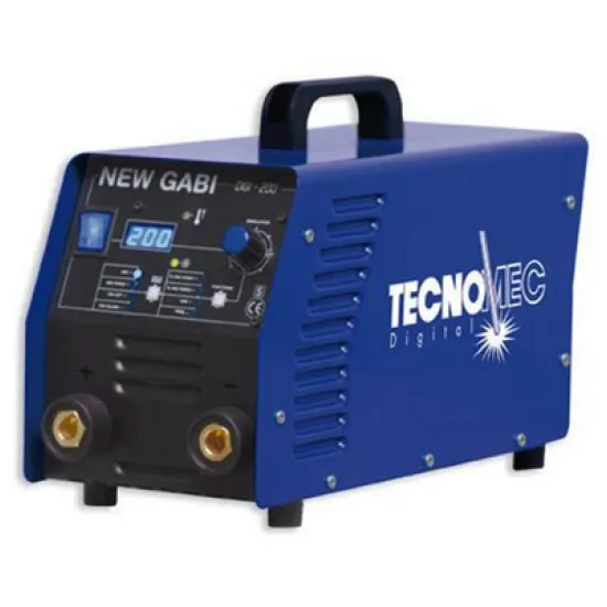 Електрожен Tecnomec инверторен MMA с опция за TIG  200 A, 230 V, 1.6-5 мм, NEW GABI 200/DIGI