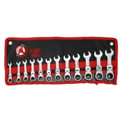 Звездогаечен ключ BGS 6-стен/звезда с тресчотка с чупеща се глава 8-19 мм, 12 бр. Звездогаечен ключ BGS 6-стен/звезда с тресчотка с чупеща се глава 8-19 мм, 12 бр.