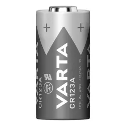Батерия Varta кръгла литиева 3 V, CR123A, Lithium Cylindrical Батерия Varta кръгла литиева 3 V, CR123A, Lithium Cylindrical