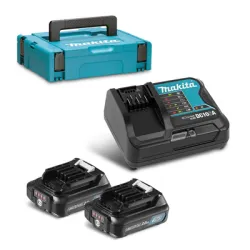 Батерия Makita Li-Ion комплект със зарядно устройство 10.8 V, 2 Ah, 2 бр.
