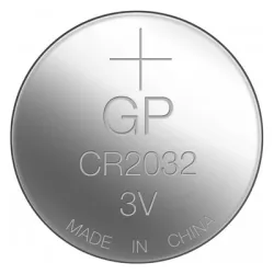 Батерия GP плоска алкална  3 V, CR2032, GP 2032