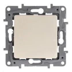 Ключ Legrand електрически интериорен девиаторен скрит монтаж, сх. 6, 10 A, крем, Niloe