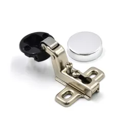 Панта Danco мебелна за стъклена вратичка открит кант ф 26 мм, никел, 660 2F C14 Панта Danco мебелна за стъклена вратичка открит кант ф 26 мм, никел, 660 2F C14