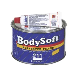 Кит Body полиестерен за автомобили 0.25 кг, бежов, 211 Bodysoft 2K Кит Body полиестерен за автомобили 0.25 кг, бежов, 211 Bodysoft 2K