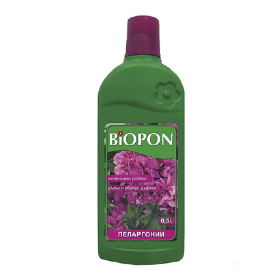 Тор Bros течен за пеларгонии (здравец) 0.5 л, Biopon