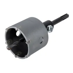 Боркорона Wolfcraft за тухла и бетон с дорник SDS-plus 83х46 мм, HW Боркорона Wolfcraft за тухла и бетон с дорник SDS-plus 83х46 мм, HW