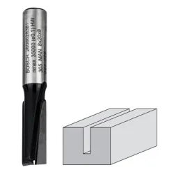 Фрезер Bosch за дърво профилен прав, без лагер ф 8х20/51 мм, ф 8 мм Фрезер Bosch за дърво профилен прав, без лагер ф 8х20/51 мм, ф 8 мм