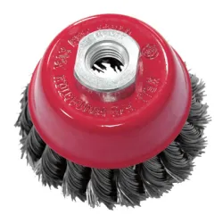 Четка Proline за ъглошлайф  чашковидна, от стоманена усукана тел, ф 65х19 мм Четка Proline за ъглошлайф  чашковидна, от стоманена усукана тел, ф 65х19 мм