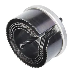 Боркорона Wolfcraft за дърво със сменяеми режещи ленти ф 60-95х40 мм