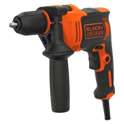 Бормашина Black & Decker ударна с плавно регулиране 550 W, 1.5-13 мм, BEH550 Бормашина Black & Decker ударна с плавно регулиране 550 W, 1.5-13 мм, BEH550