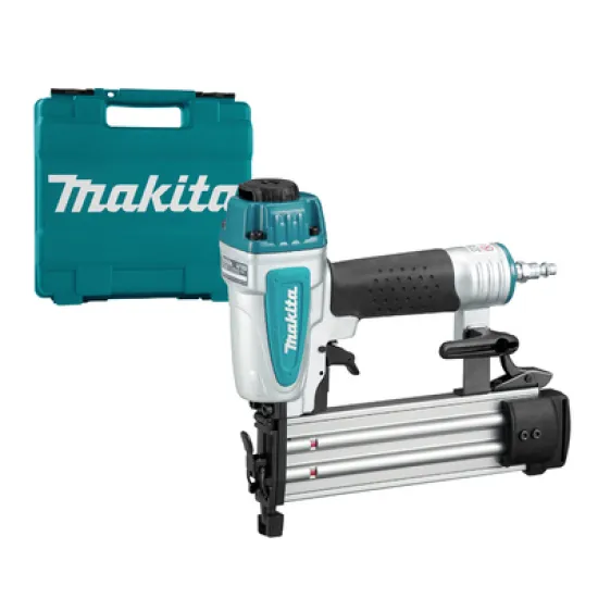 Такер Makita пневматичен  8.9 bar, за гвоздеи тип 18GA - 15-50 мм, AF506