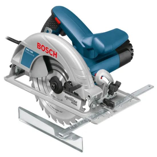 Циркуляр Bosch ръчен електрически ф 190 мм, 1400 W, 5500 об./мин, GKS 190