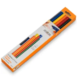 Патрон Steinel Tools DIY за топло лепене за декорация 11х250 мм, цветове асорти, 10 бр. Патрон Steinel Tools DIY за топло лепене за декорация 11х250 мм, цветове асорти, 10 бр.