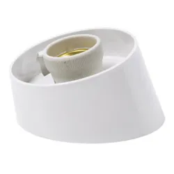 Основа Technil за лампа тип глобус за баня с фасунга, наклонена 230 V, 60 W, E27, бяла