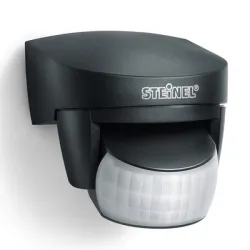 Сензор Steinel Sensors DIY инфрачервен за движение външен 1000 W, 230 V, 140 °, 14 м, черен, IS 140-2