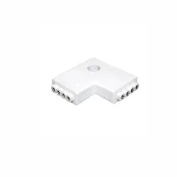 Конектор V-TAC за LED лента  за 5050 RGB, L-образен, 12 V, 20 IP