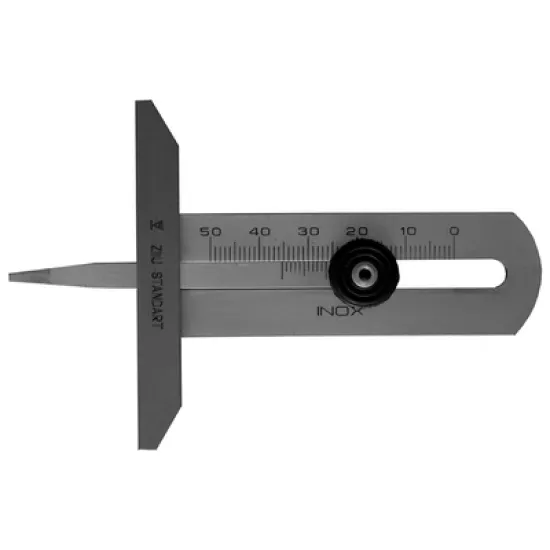 Дълбокомер ZIIU Standart за автомобилни гуми  0-50 мм