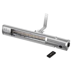 Печка Fervi електрическа инфрачервена за влажни помещения 2000 W, 230 V, 55 IP, R608