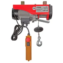 Лебедка Raider електрическа  0.125/0.25 т, 510 W, 12/6 м, 3.2 мм, RD-EH01