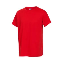 Тениска B&C Collection работна с къс ръкав размер XL, червена, Ibiza