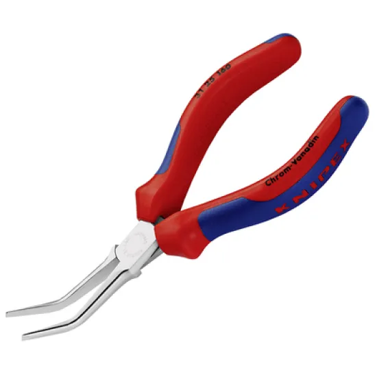 Клещи Knipex телефонни островърхи извити, с изолация 160 мм, 31 25 160