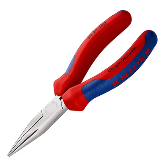 Клещи Knipex телефонни островърхи прави, с изолация 140 мм, 30 25 140