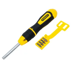 Отвертка Stanley със сменяеми накрайници магнитна комплект SB/PH/PZ/TX/RB, с тресчотка 10 бр.