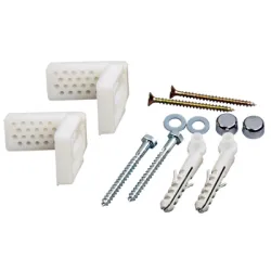 Комплект Nikiplast монтажен за тоалетна дъска Комплект Nikiplast монтажен за тоалетна дъска