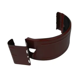 Съединител Bravo International за улуци 140 мм, кафяв, поцинкована ламарина, Bel Rain