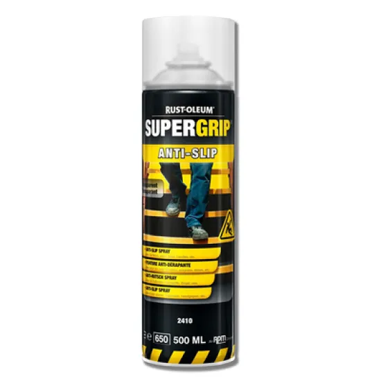 Спрей Rust-Oleum технически противоплъзгащ 0.5 л, прозрачен, SuperGrip Anti-Slip