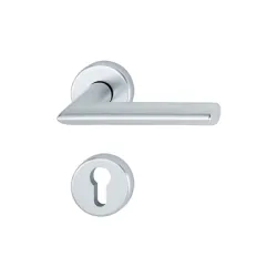 Дръжка Hoppe за секретна брава с розетка сребро, 37-42 мм, Stockholm Дръжка Hoppe за секретна брава с розетка сребро, 37-42 мм, Stockholm