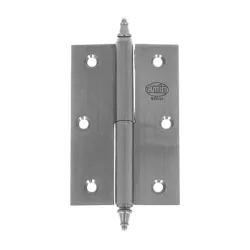 Панта Amig шарнирна за безфалцови врати разглобяема 100х70 мм, хром мат, 1007 Панта Amig шарнирна за безфалцови врати разглобяема 100х70 мм, хром мат, 1007