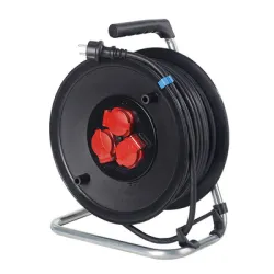 Макара as - Schwabe кабелен удължител  3 гнезда, 40 м, 3x2.5 мм2, ШКПТ