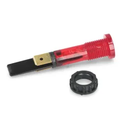 Лампа Delta-Elis сигнална с резба и щепсел за готварска печка червена Лампа Delta-Elis сигнална с резба и щепсел за готварска печка червена