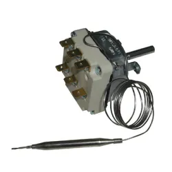 Терморегулатор E.G.O за готварска печка професионална 50-300 °C, 400 V, 3х16 A Терморегулатор E.G.O за готварска печка професионална 50-300 °C, 400 V, 3х16 A