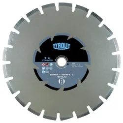 Диск Tyrolit диамантен за сухо рязане на асфалт 350x25.4x3 мм, Standard** DCA Диск Tyrolit диамантен за сухо рязане на асфалт 350x25.4x3 мм, Standard** DCA