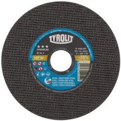 Диск Tyrolit карбофлексен за рязане на метал и неръждаема стомана 125х22.23х1.6 мм, A46Q-BFP, Premium*** 2in1 Диск Tyrolit карбофлексен за рязане на метал и неръждаема стомана 125х22.23х1.6 мм, A46Q-BFP, Premium*** 2in1