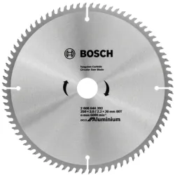 Диск Bosch метален HM за рязане универсален 250x30x3 мм, 80 z, Eco for Aluminium