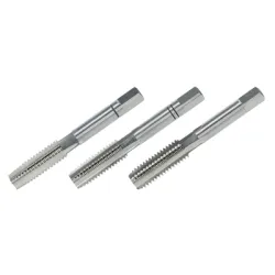Метчик Volkel инчова едра резба комплект I, II и III UNC 5/8 , HSS-G, 3 бр., 11 навивки