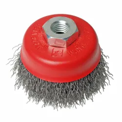 Четка SIT за ъглошлайф  чашковидна, от стоманена тел, ф 80х25 мм, T80