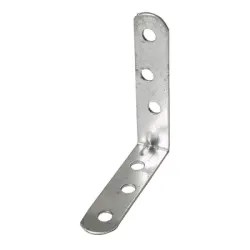 Планка Dimco Star ъглова усилена оребрена 60х60х15х1 мм, 90 °